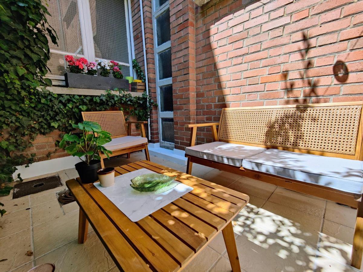 Le Rainbow - Grand Studio Avec Terrasse Dunkirk Екстериор снимка
