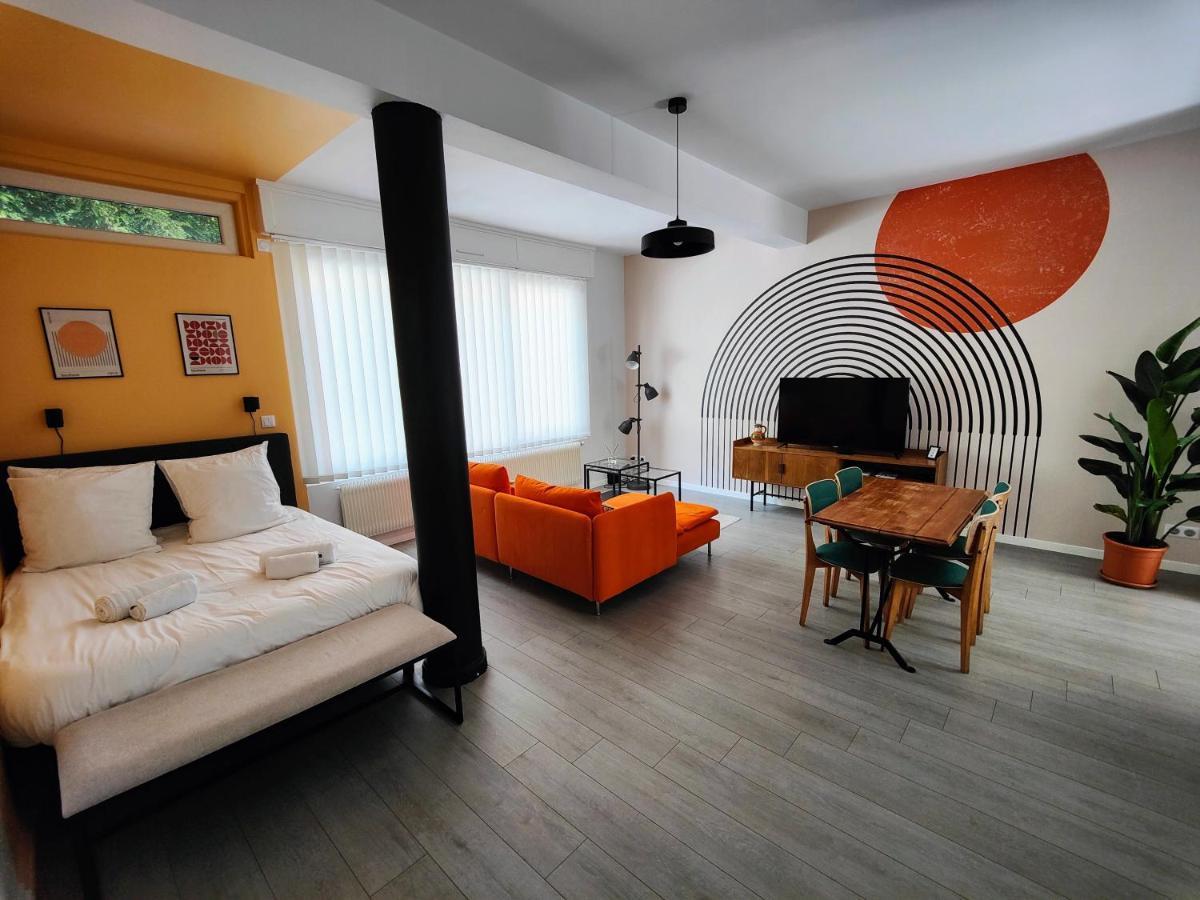 Le Rainbow - Grand Studio Avec Terrasse Dunkirk Екстериор снимка